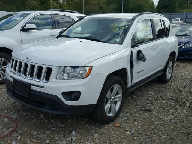1J4NF1FBXBD183299 - 2011 JEEP COMPASS SP WHITE photo 2