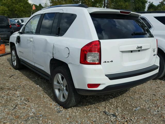 1J4NF1FBXBD183299 - 2011 JEEP COMPASS SP WHITE photo 3