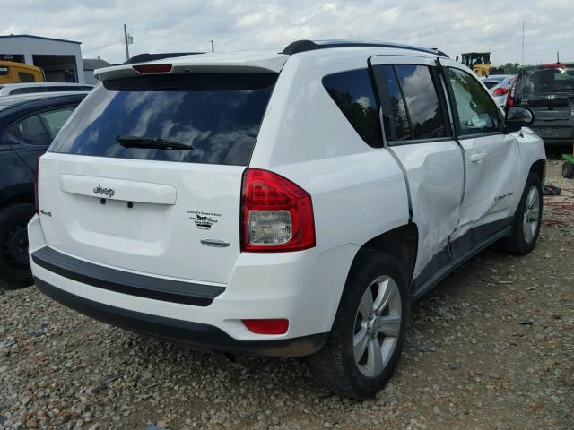 1J4NF1FBXBD183299 - 2011 JEEP COMPASS SP WHITE photo 4