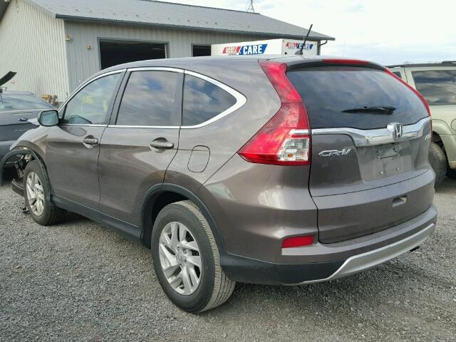 2HKRM4H51FH687763 - 2015 HONDA CR-V EX BROWN photo 3