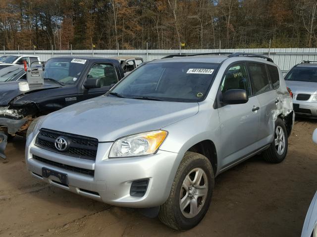 2T3BF4DVXBW083441 - 2011 TOYOTA RAV4 SILVER photo 2