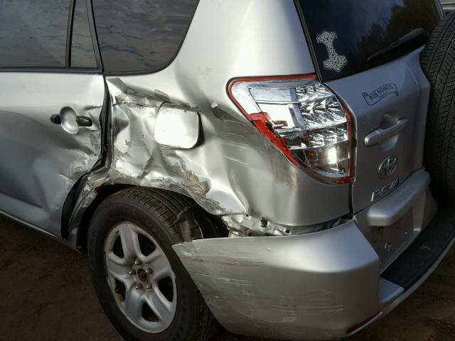 2T3BF4DVXBW083441 - 2011 TOYOTA RAV4 SILVER photo 9