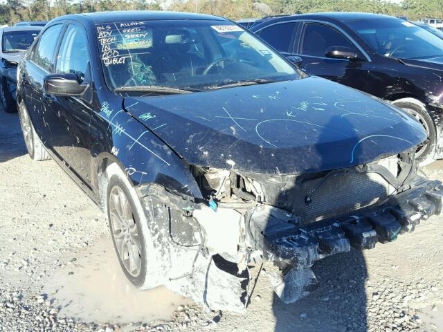 3FAHP0HA4AR324555 - 2010 FORD FUSION SE BLACK photo 1