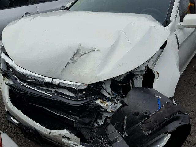 1HGCR2F81HA811258 - 2017 HONDA ACCORD EXL WHITE photo 9