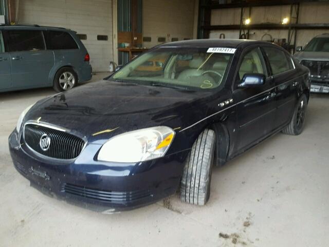 1G4HD57256U170718 - 2006 BUICK LUCERNE CX BLUE photo 2