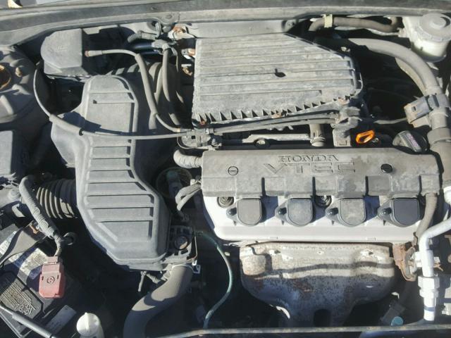 2HGES26864H593052 - 2004 HONDA CIVIC EX SILVER photo 7