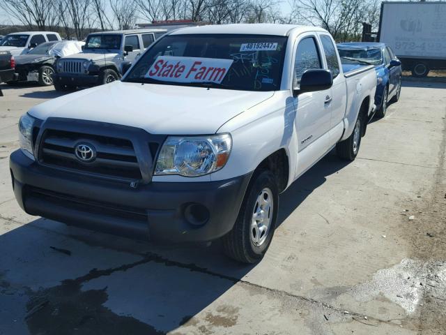 5TETX22N69Z670744 - 2009 TOYOTA TACOMA ACC WHITE photo 2