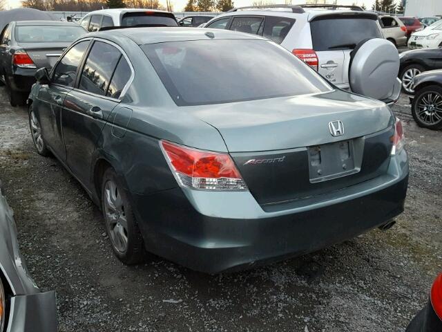 1HGCP26898A804872 - 2008 HONDA ACCORD EXL GREEN photo 3