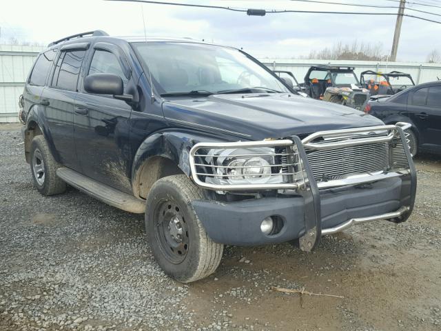 1D4HB38N76F129599 - 2006 DODGE DURANGO SX BLACK photo 1