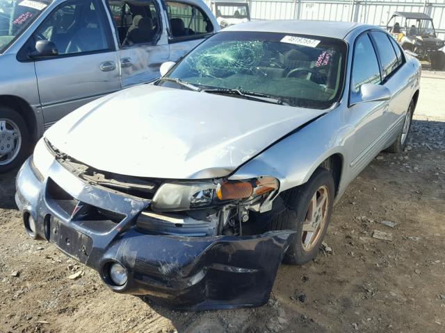 1G2HX52K134154387 - 2003 PONTIAC BONNEVILLE SILVER photo 2