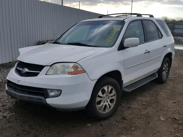 2HNYD18813H512125 - 2003 ACURA MDX TOURIN WHITE photo 2