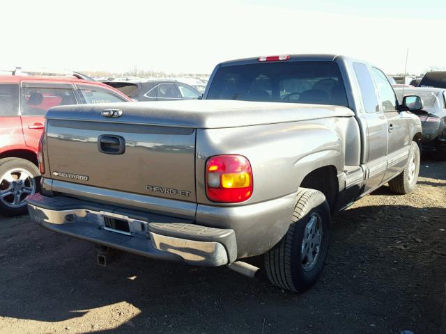 1GCEC19T11Z325754 - 2001 CHEVROLET SILVERADO GRAY photo 4