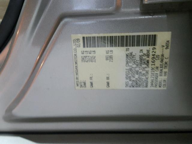 1N4AL21E19C169429 - 2009 NISSAN ALTIMA 2.5 BEIGE photo 10