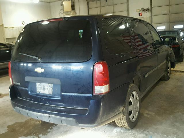 1GNDV03L15D259709 - 2005 CHEVROLET UPLANDER BLUE photo 4