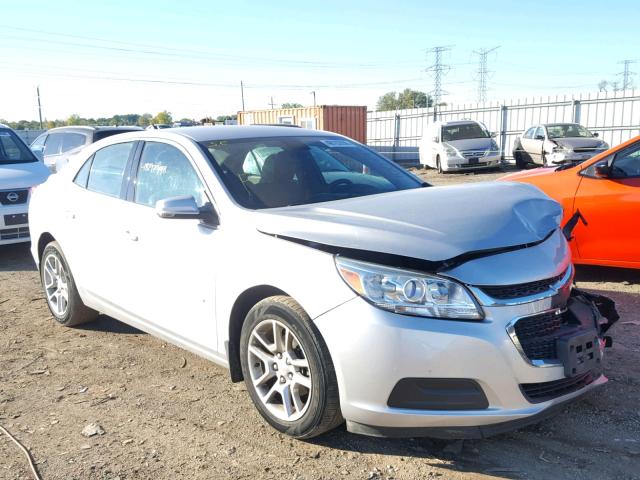 1G11C5SL2FF100499 - 2015 CHEVROLET MALIBU 1LT SILVER photo 1