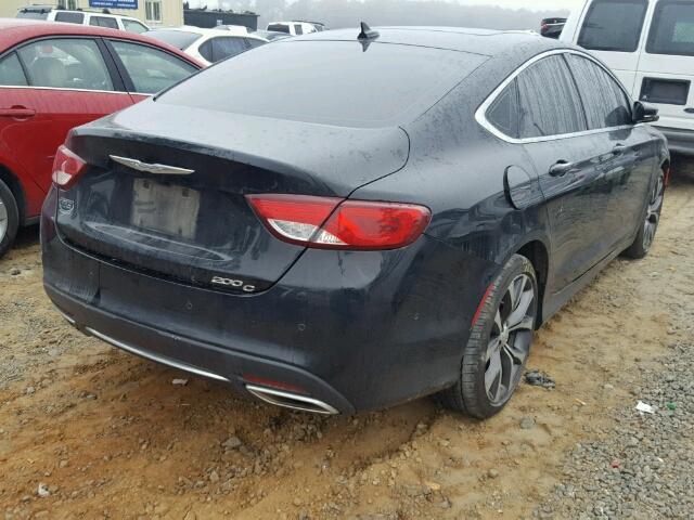 1C3CCCCG9FN633742 - 2015 CHRYSLER 200 C BLACK photo 4