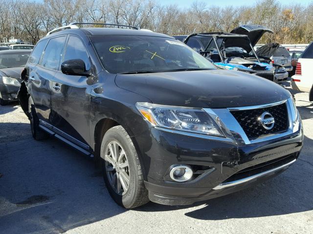 5N1AR2MN6FC701088 - 2015 NISSAN PATHFINDER BLACK photo 1