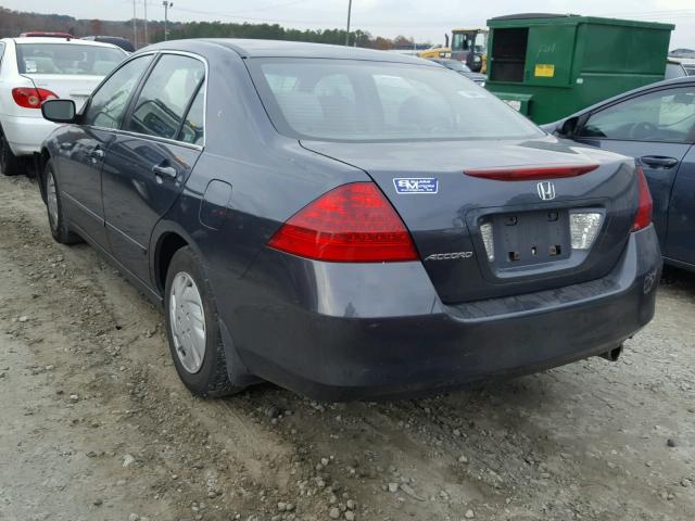 1HGCM56497A208683 - 2007 HONDA ACCORD LX GRAY photo 3