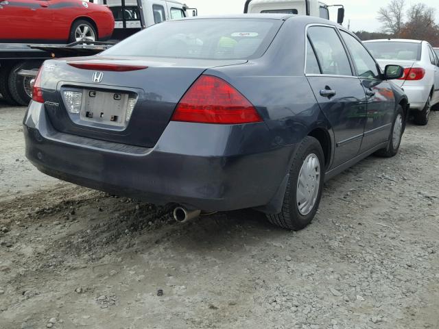 1HGCM56497A208683 - 2007 HONDA ACCORD LX GRAY photo 4