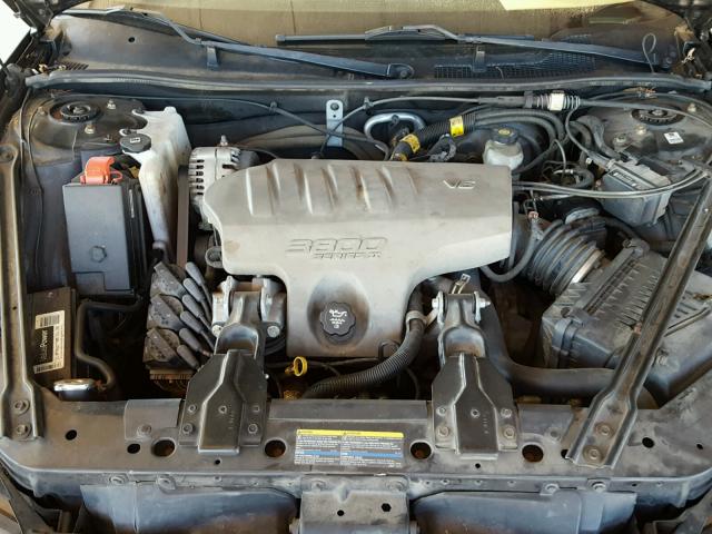 1G2WP52K33F177083 - 2003 PONTIAC GRAND PRIX BLACK photo 7