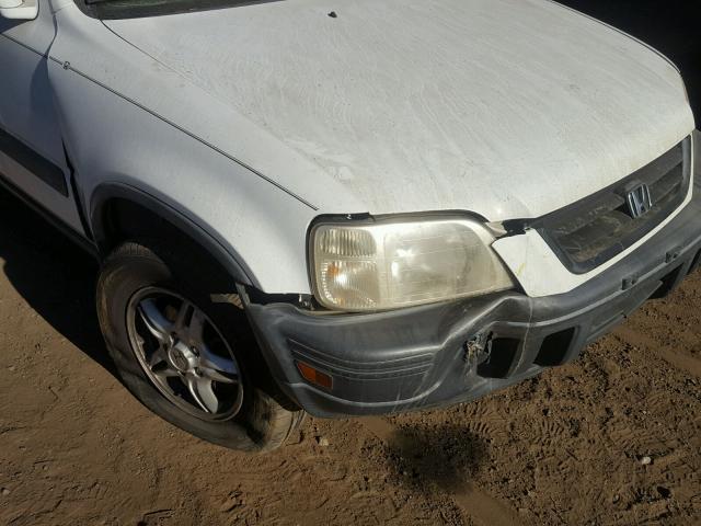 JHLRD186XYC002250 - 2000 HONDA CR-V EX WHITE photo 9