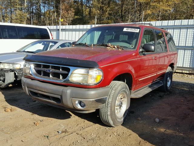 1FMZU63E1YZA28169 - 2000 FORD EXPLORER X RED photo 2