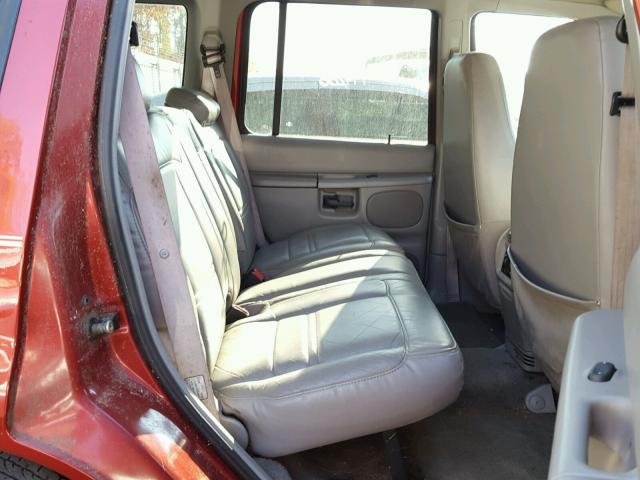 1FMZU63E1YZA28169 - 2000 FORD EXPLORER X RED photo 6