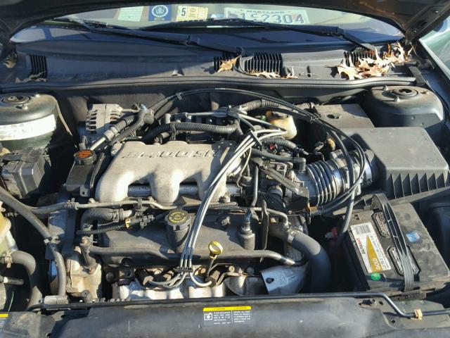 1G2NF52E72M508587 - 2002 PONTIAC GRAND AM S GREEN photo 7