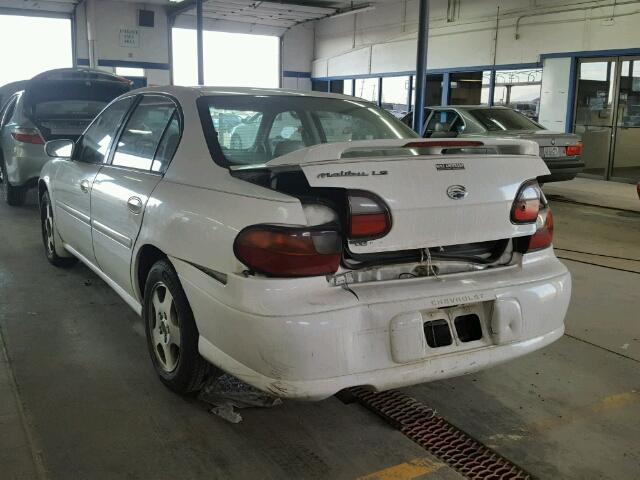1G1NE52JX2M570151 - 2002 CHEVROLET MALIBU LS Ağ foto 3