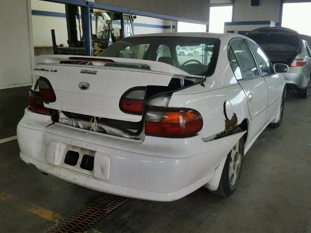1G1NE52JX2M570151 - 2002 CHEVROLET MALIBU LS Ağ foto 4