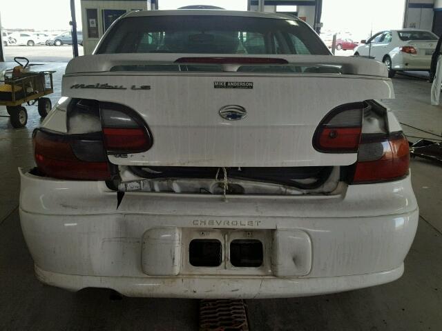 1G1NE52JX2M570151 - 2002 CHEVROLET MALIBU LS Ağ foto 9