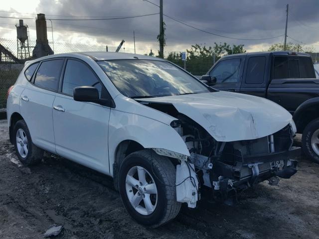 JN8AS5MT2AW008412 - 2010 NISSAN ROGUE S WHITE photo 1