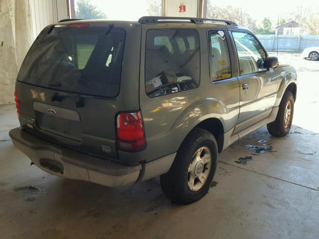 1FMCU70E02UB48761 - 2002 FORD EXPLORER S 绿色 照片 4
