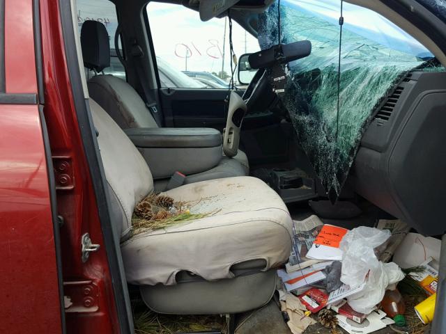 3D7KR28A08G114617 - 2008 DODGE RAM 2500 S წითელი ფოტო 5