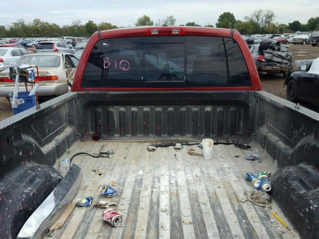 3D7KR28A08G114617 - 2008 DODGE RAM 2500 S წითელი ფოტო 6