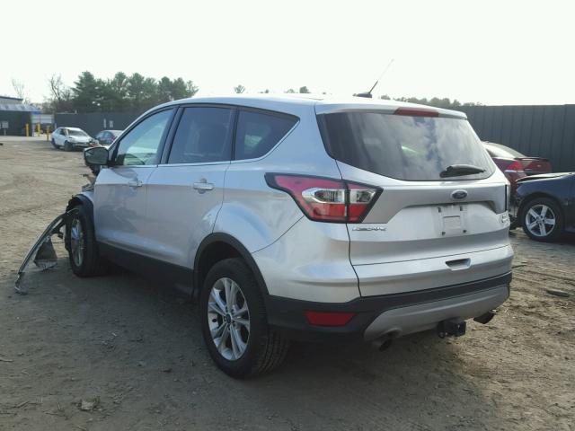 1FMCU9GD2HUB57267 - 2017 FORD ESCAPE SE 银色 照片 3