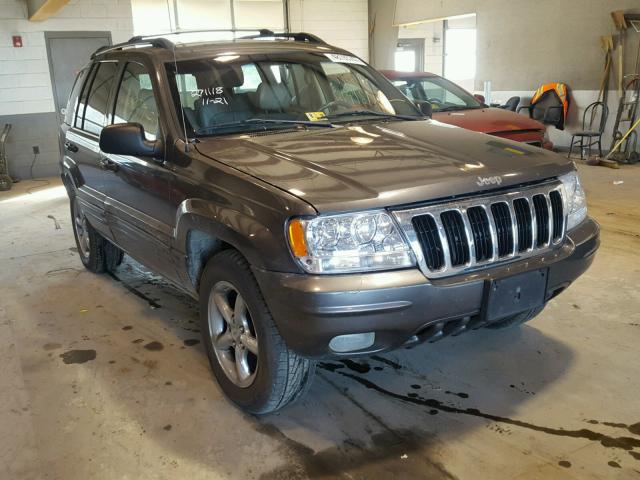 1J4GW58N33C605900 - 2003 JEEP GRAND CHER GRAY photo 1