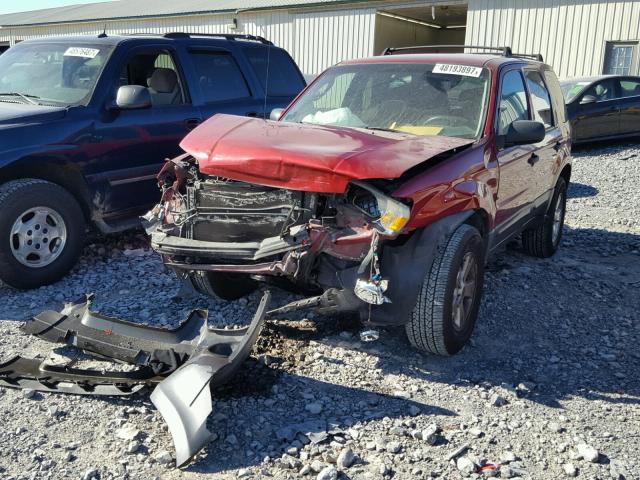 1FMCU03Z46KD10110 - 2006 FORD ESCAPE XLT RED photo 2