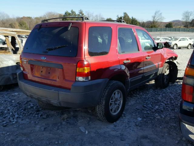 1FMCU03Z46KD10110 - 2006 FORD ESCAPE XLT RED photo 4