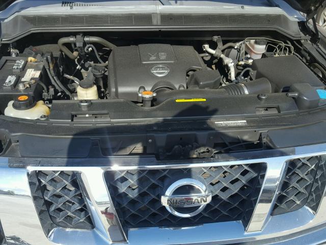 1N6BA07D09N305252 - 2009 NISSAN TITAN XE BLACK photo 7