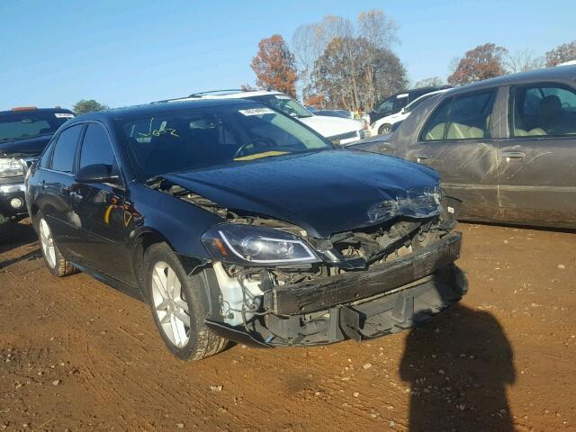 2G1WC5E32D1213505 - 2013 CHEVROLET IMPALA LTZ BLACK photo 1