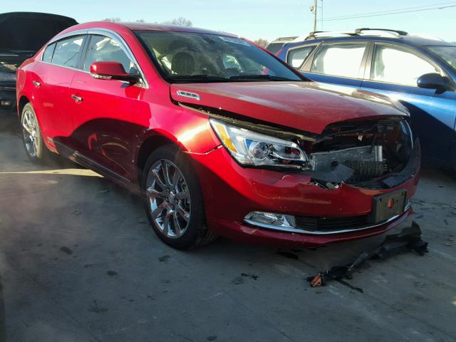 1G4GB5G31EF215084 - 2014 BUICK LACROSSE RED photo 1