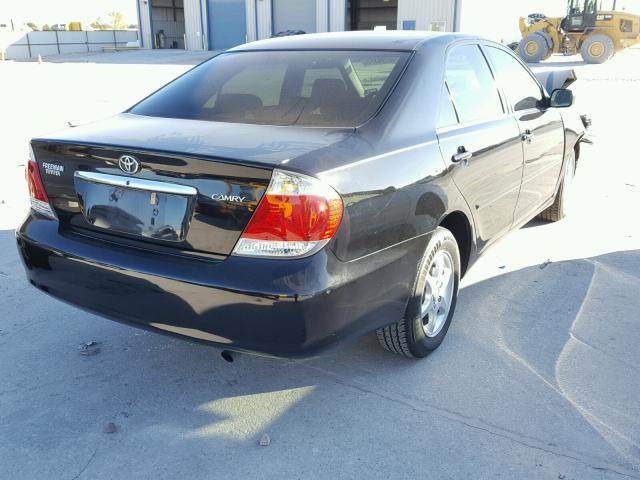 4T1BE32K46U690777 - 2006 TOYOTA CAMRY LE შავი ფოტო 4