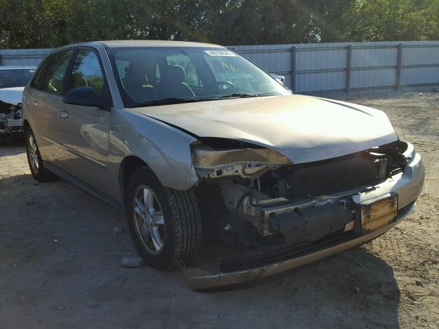 1G1ZT62825F289674 - 2005 CHEVROLET MALIBU MAX 金色 照片 1