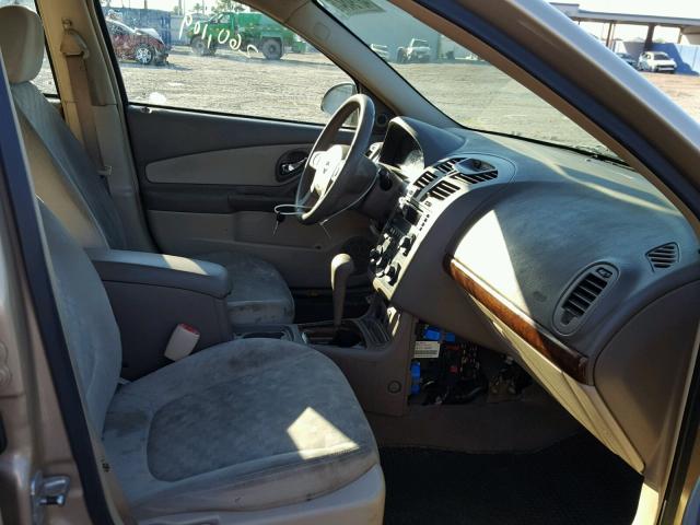 1G1ZT62825F289674 - 2005 CHEVROLET MALIBU MAX 金色 照片 5