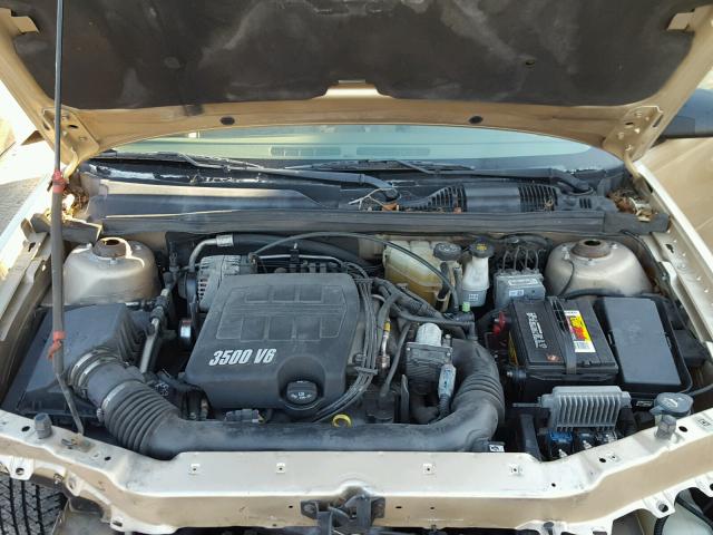 1G1ZT62825F289674 - 2005 CHEVROLET MALIBU MAX 金色 照片 7