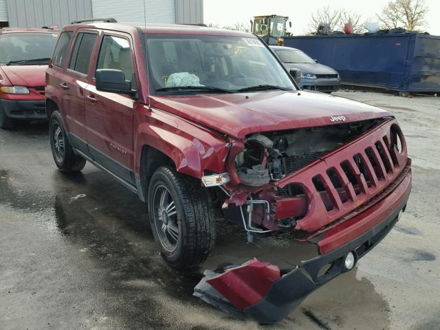 1C4NJRFB0CD658530 - 2012 JEEP PATRIOT LA MAROON photo 1