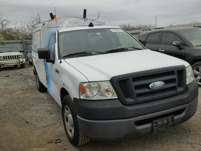 1FTRF12278KD01679 - 2008 FORD F150 WHITE photo 1