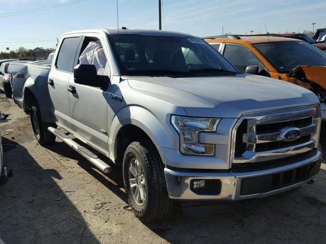 1FTEW1EG5GKE97660 - 2016 FORD F150 SUPER SILVER photo 1