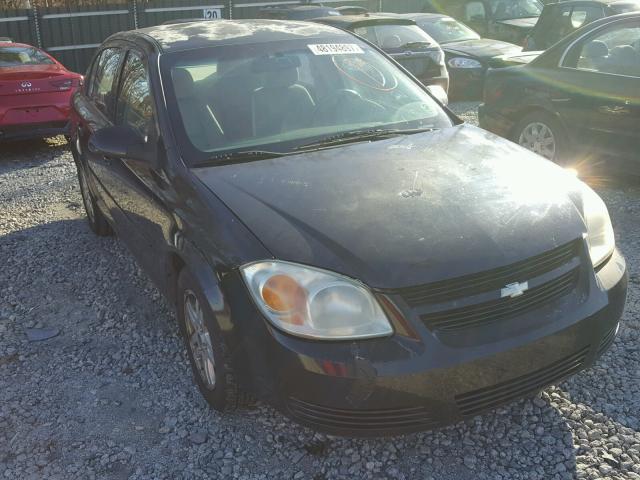 1G1AL52F857532839 - 2005 CHEVROLET COBALT LS BLACK photo 1